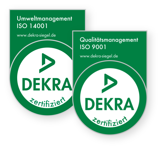ISO Plaketten 9001 14001