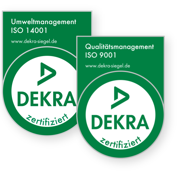 ISO Plaketten 9001 14001